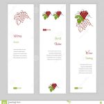 Wine Business Vector Template. Stock Vector – Illustration Of Fruit With Regard To Wine Bar Business Plan Template