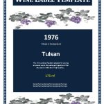Wine Label Template | Free Word Templates Throughout Wine Label Template Word