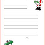 Xmas Coloring Pages For Santa Letterhead Template