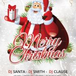 Xmas Party Flyer Template In Adobe Photoshop Intended For Free Holiday Flyer Templates