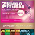 Zumba Flyers Templates | Qualads With Regard To Zumba Flyer Template Free